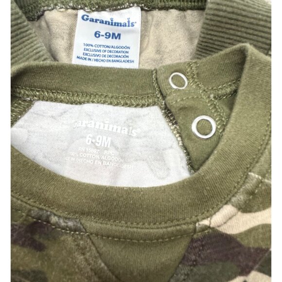 Baby Clothes  Ralph Lauren Blue Shirt, Plaid Flannel Shirt, Camo Set, Size 6-9 M - Picture 11 of 12